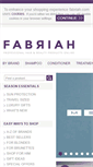 Mobile Screenshot of fabriah.com